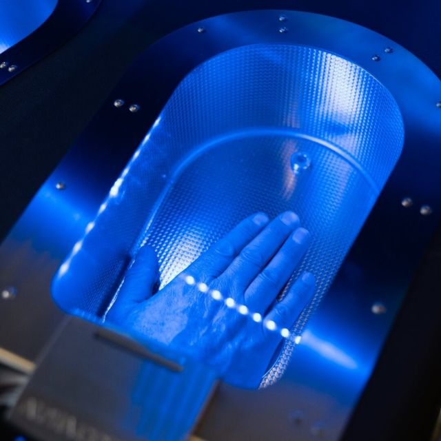 Alpha Cooling mit Hand